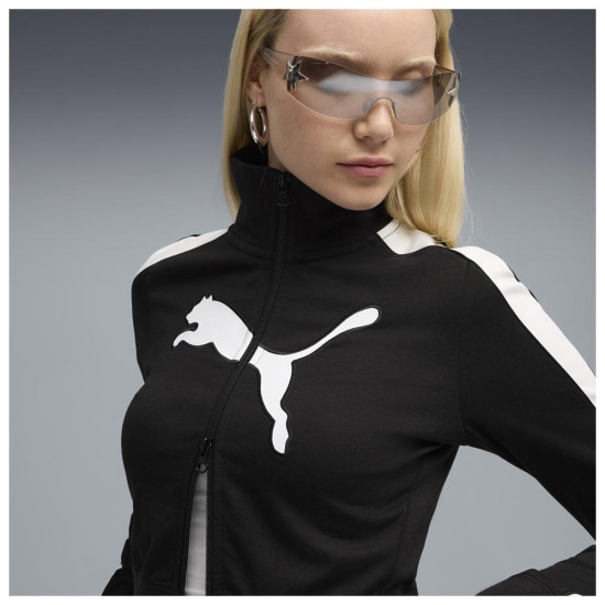 Puma Γυναικεία ζακέτα Future.Puma.Archive T7 Slim Cropped Track Top